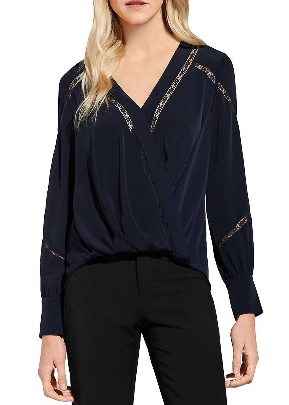 NEW BAILEY 44 corinne top in twilight